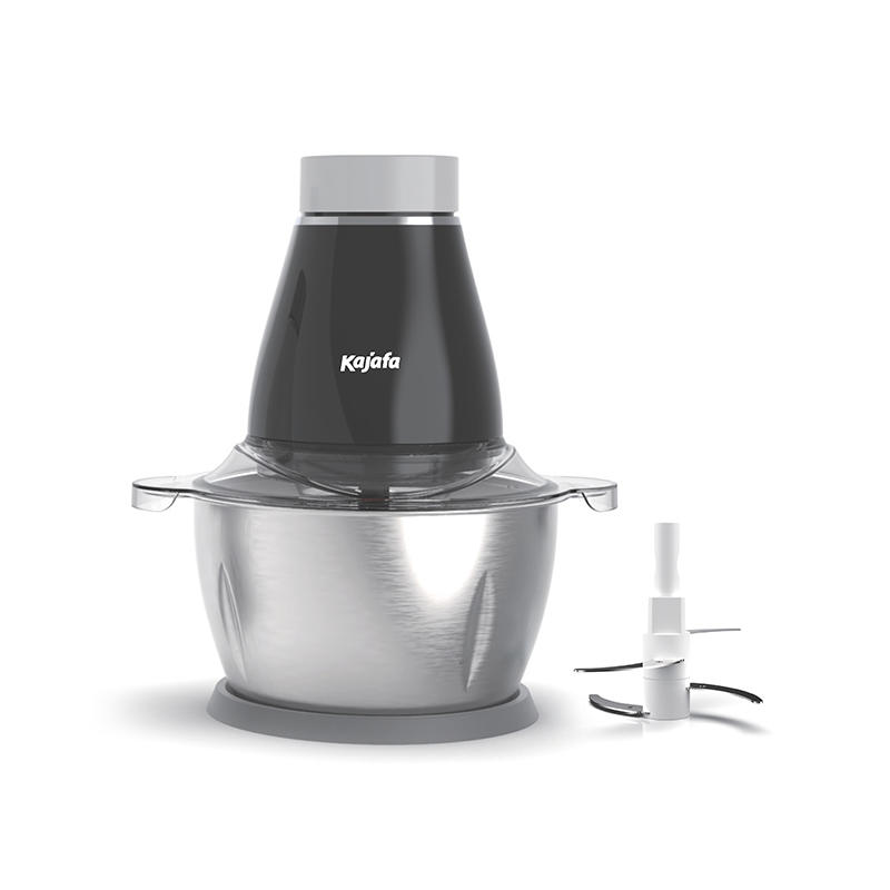 FP118S Mini Chopper Electric Food Processor with 1.5L Robust Stainless Steel Bowl, 400W, 4 Bi-Level Blades, Mini Food Processor for Food, Vegetables, Fruits and Nuts