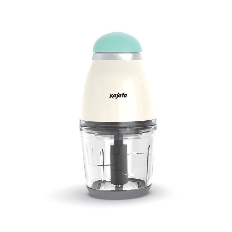 FP138E-G 500ML Kitchen Mini Food Chopper-Electric Food Processor, Vegetable and Fruit Cutter, Onion Slicer Dicing Machine, With Transparent Glass Bowl, Onion Cutter