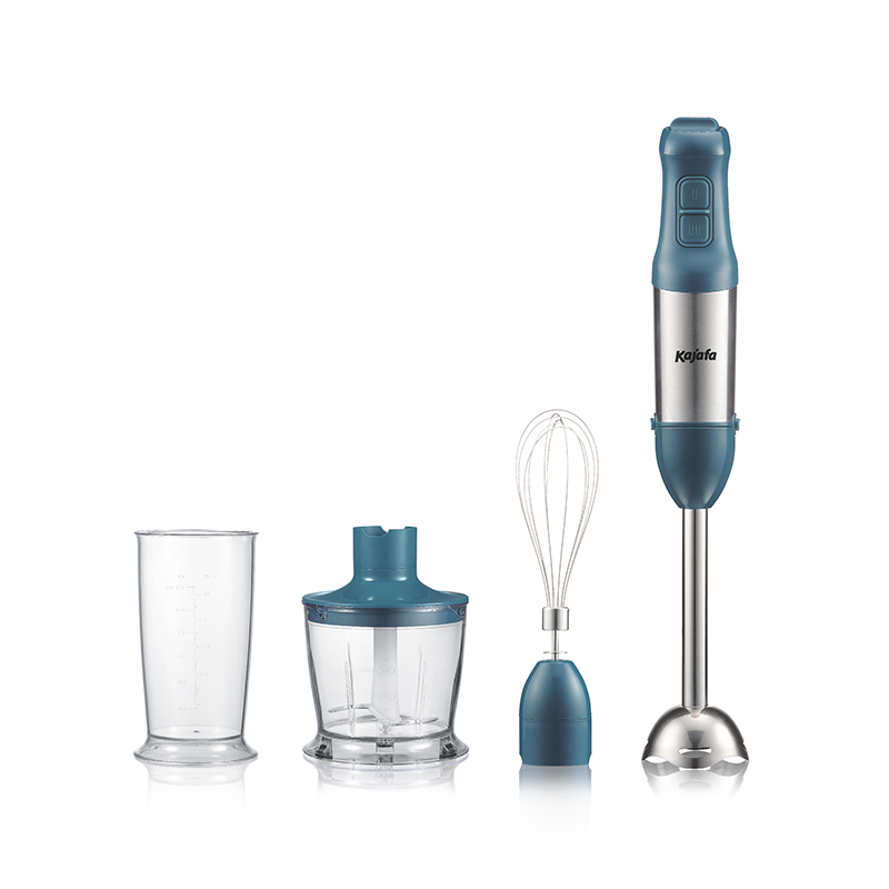HB829BCE Hand Blender 4-in-1 Stick Immersion Blender, 8-Speed Electric Whisk Handheld with 500ml Food Processor,600ml Beaker,Egg Whisk for Baby Food, Juices, Sauces and Soup 700W