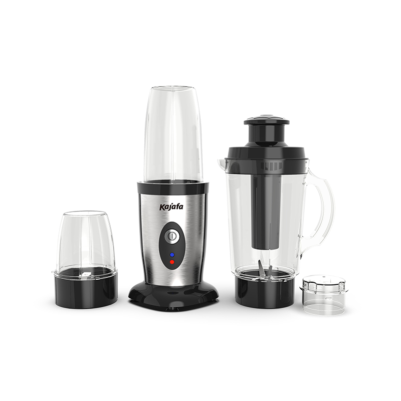 BL365ABD 3 i 1 Stainless Steel Blades Jug Blender 1.0L with 500ML Smoothie maker and coffee grinder, with S/S Face