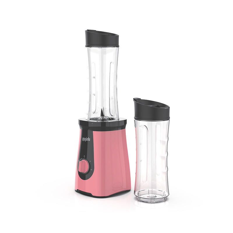 BL-358B-P2 Powerful Smoothie Blender with 2 Portable Bottle 2 Speed Control & Pulse Function,Personal Blender for Shakes and Smoothies