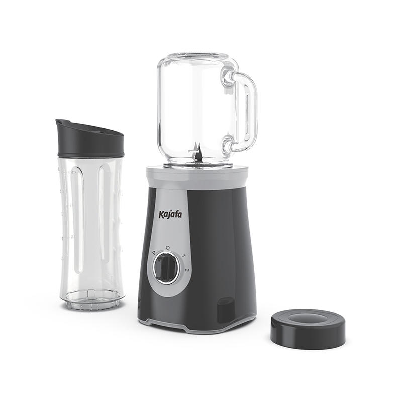 BL-358B-P3 Smoothie Blender with Sharp Blades, Personal Mini Blender for Shakes and Smoothies with 2 Adjustable Speeds, Blender for Kitchen with blending, BPA-free Travel Cup & 500ml Mason Cup