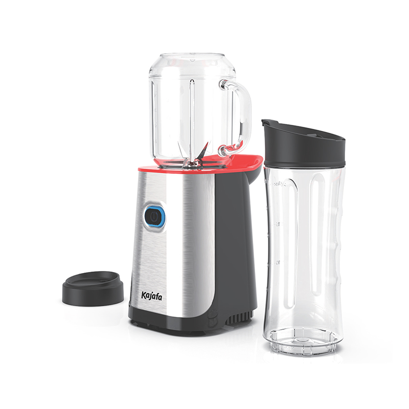 BL509B-P4 Smoothie Blender with Sharp Blades, Personal Mini Blender for Shakes and Smoothies, Blender for Kitchen with blending, BPA-free Travel Cup & 600ml Mason Cup