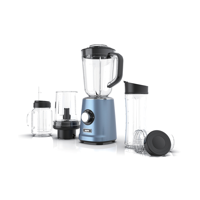 BL565ABE-P Blender mixer, Multi Functional 1.0L High Speed  Smoothie Maker and Ice Crusher， with 600ML Portable Mini Blender and Food Processor for Juicer