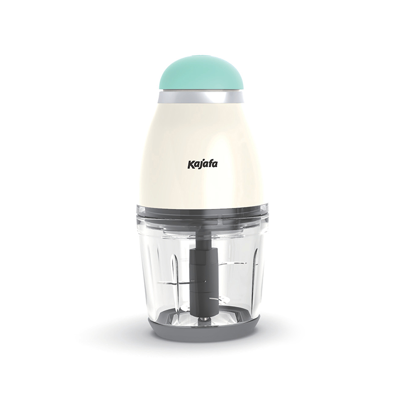 FP138E-G 500ML Kitchen Mini Food Chopper-Electric Food Processor, Vegetable and Fruit Cutter, Onion Slicer Dicing Machine, With Transparent Glass Bowl, Onion Cutter