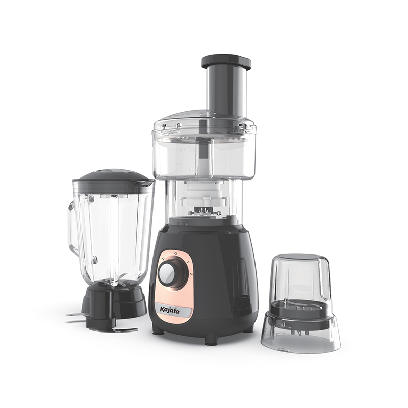 BL465ABEF-G 5-in-1 Blender Food processor 2 speed with Grind ,mix, chopper,slice,shred