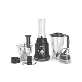 BL469ABEF-P Food Processor 400-Watts with Stainless Steel Slice, Shred and Chop Attachments