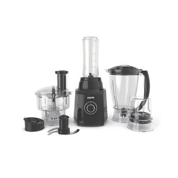 BL467ABEF-P Food Processor 400-Watts with Stainless Steel Slice, Shred and Chop Attachments